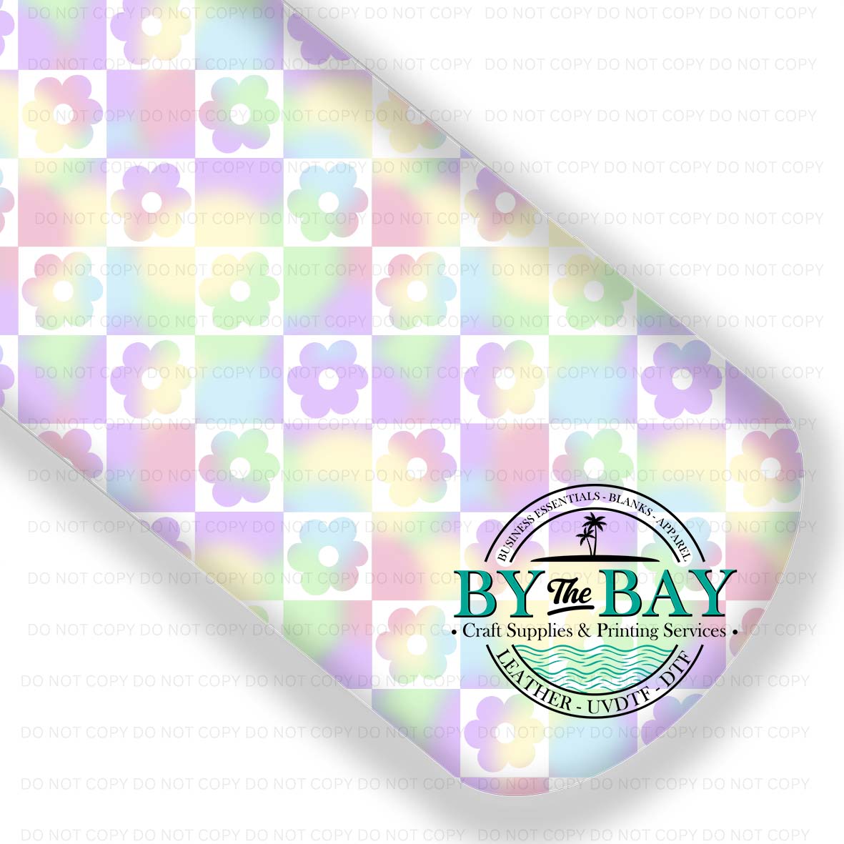 Pastel Flower Checks