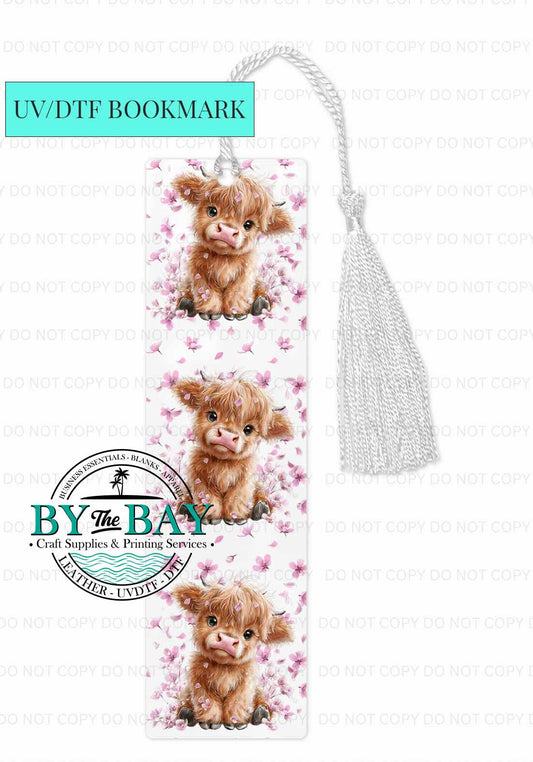 Pink Highland 002 Bookmark