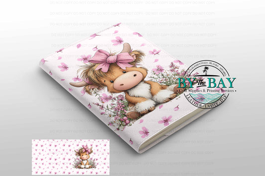 Pink Highland 002 A5 (Ready made & DIY Notepad options available)