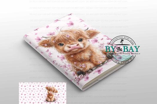 Pink Highland 003 A5 (Ready made & DIY Notepad options available)