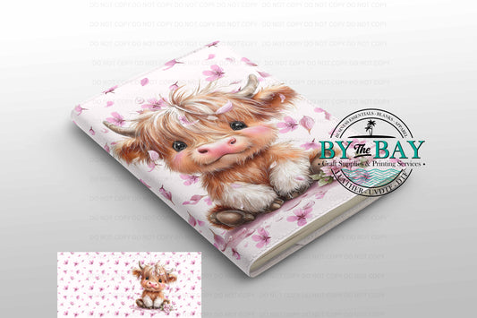 Pink Highland 005 A5 (Ready made & DIY Notepad options available)