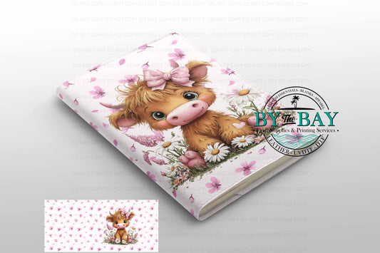 Pink Highland 001 A5 (Ready made & DIY Notepad options available)