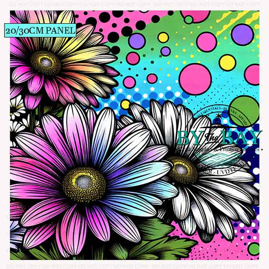 Pop Art Daisies