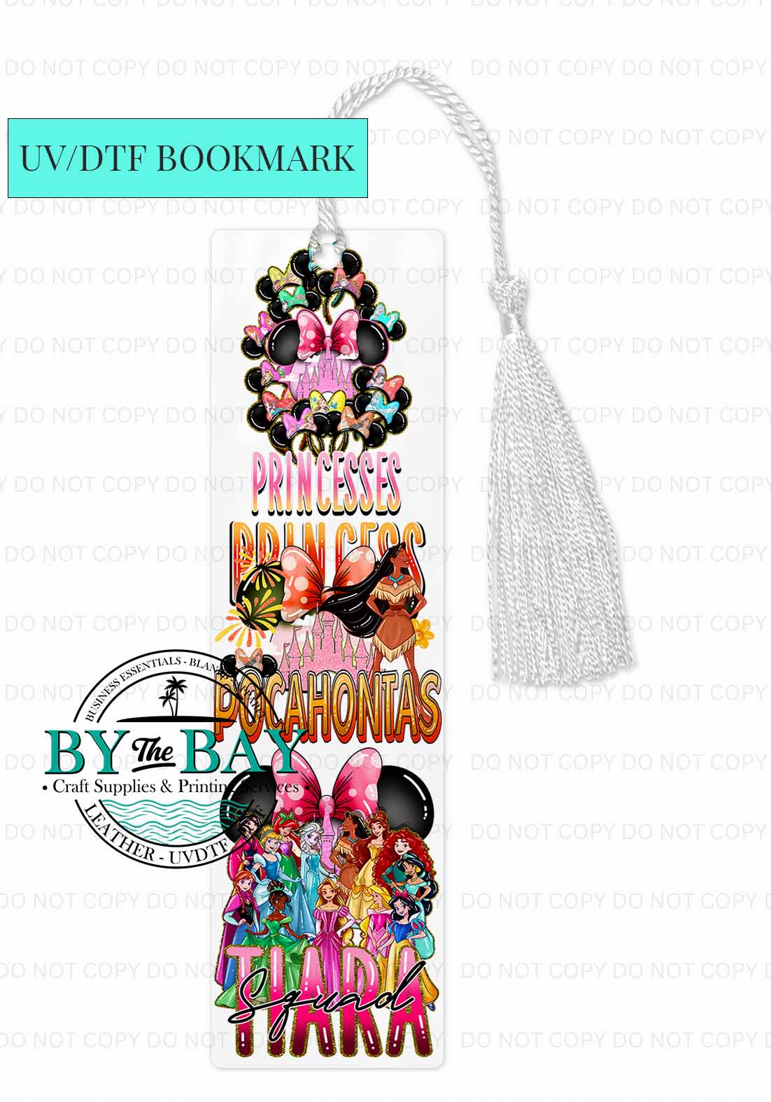 Princess P UVDTF Bookmark