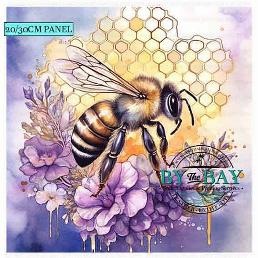Purple Honeybee 20cm/30cm Panels
