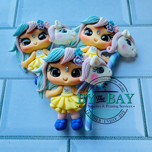 Girl & Pony