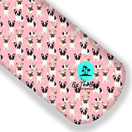 Pink French Bulldog