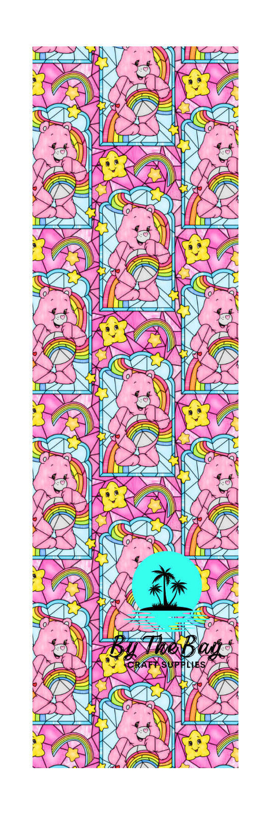 Pink bear Bookmark Decal