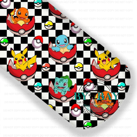 Poke Ball Hatch Black White