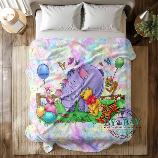 Honey Bear Squish Blanket