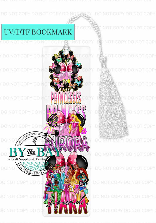 Princess A 2 UVDTF Bookmark