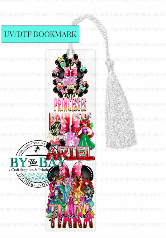 Princess A UVDTF Bookmark