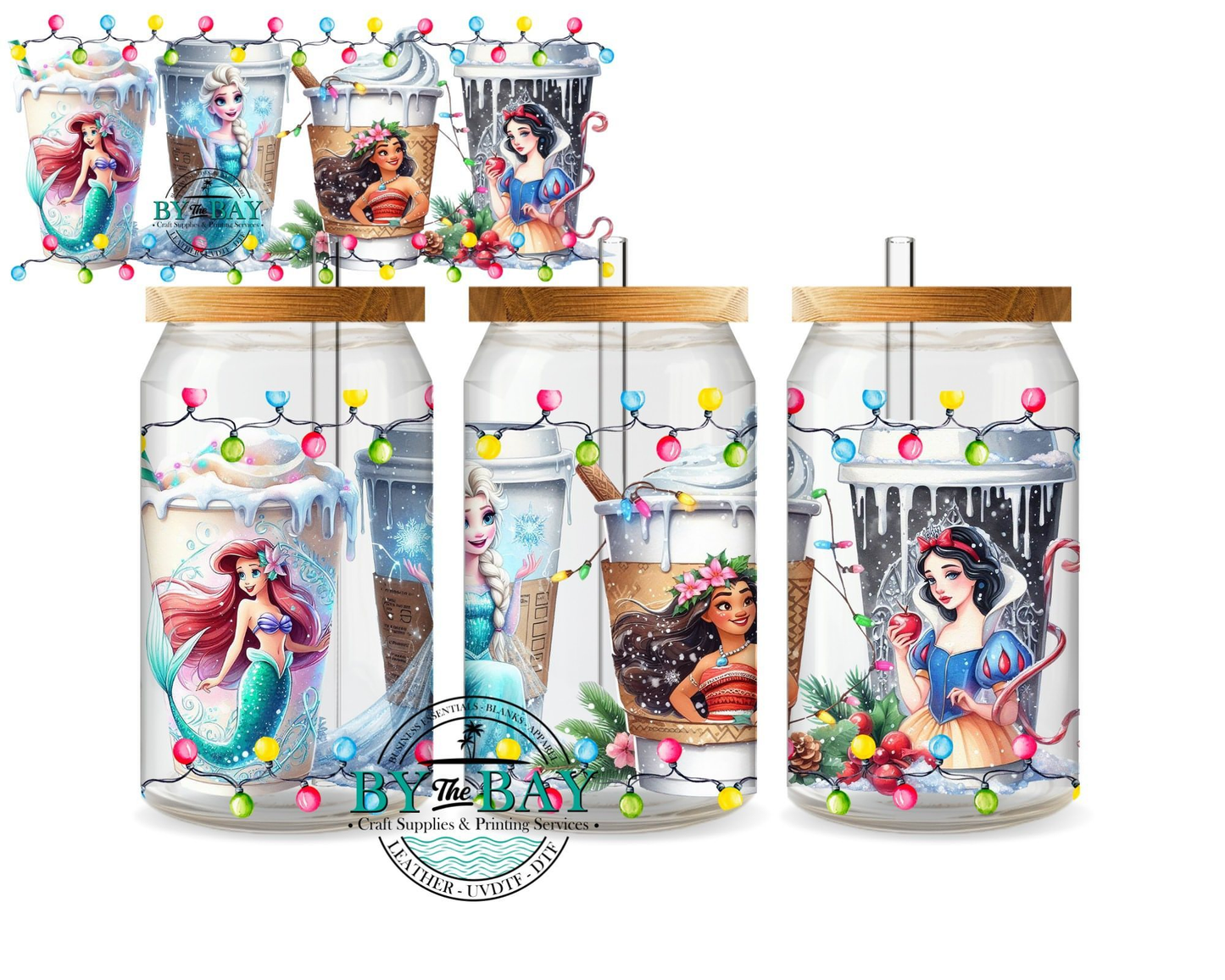 Princess Coffee 2 16oz Wrap