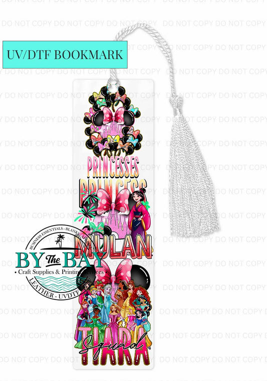 Princess M UVDTF Bookmark