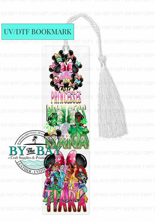 Princess T UVDTF Bookmark