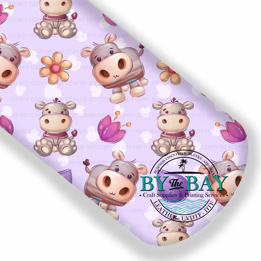 Cute Purple Hippo