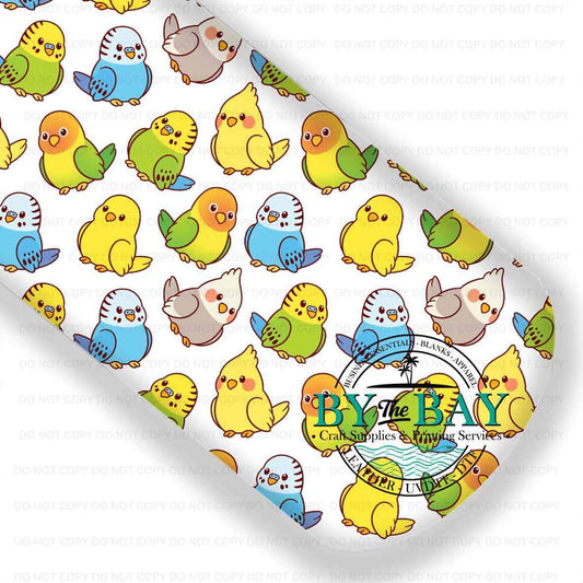 Rainbow Birds White