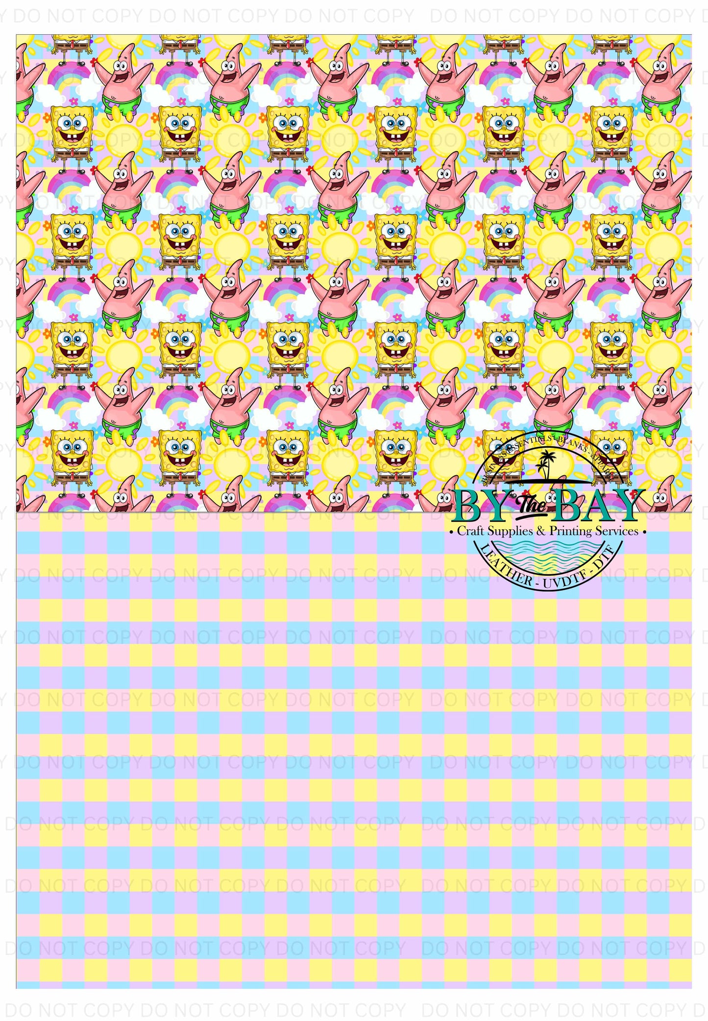 Rainbow Bob Split Design Sheet
