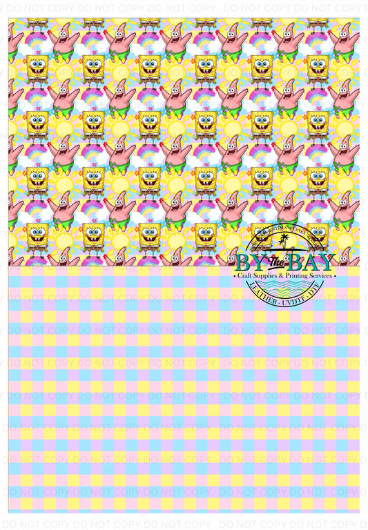 Rainbow Bob Split Design Sheet
