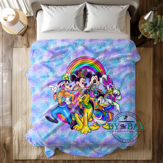 Rainbow Crew Squish Blankets