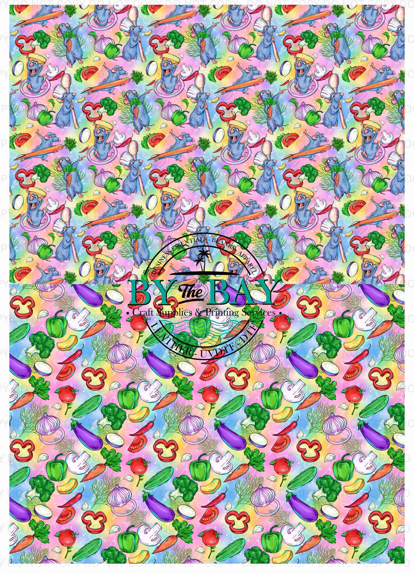 Rat Chef A4 Split Design Sheet