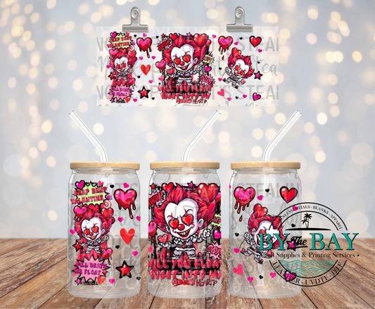 Right into my heart 16oz UVDTF Wrap