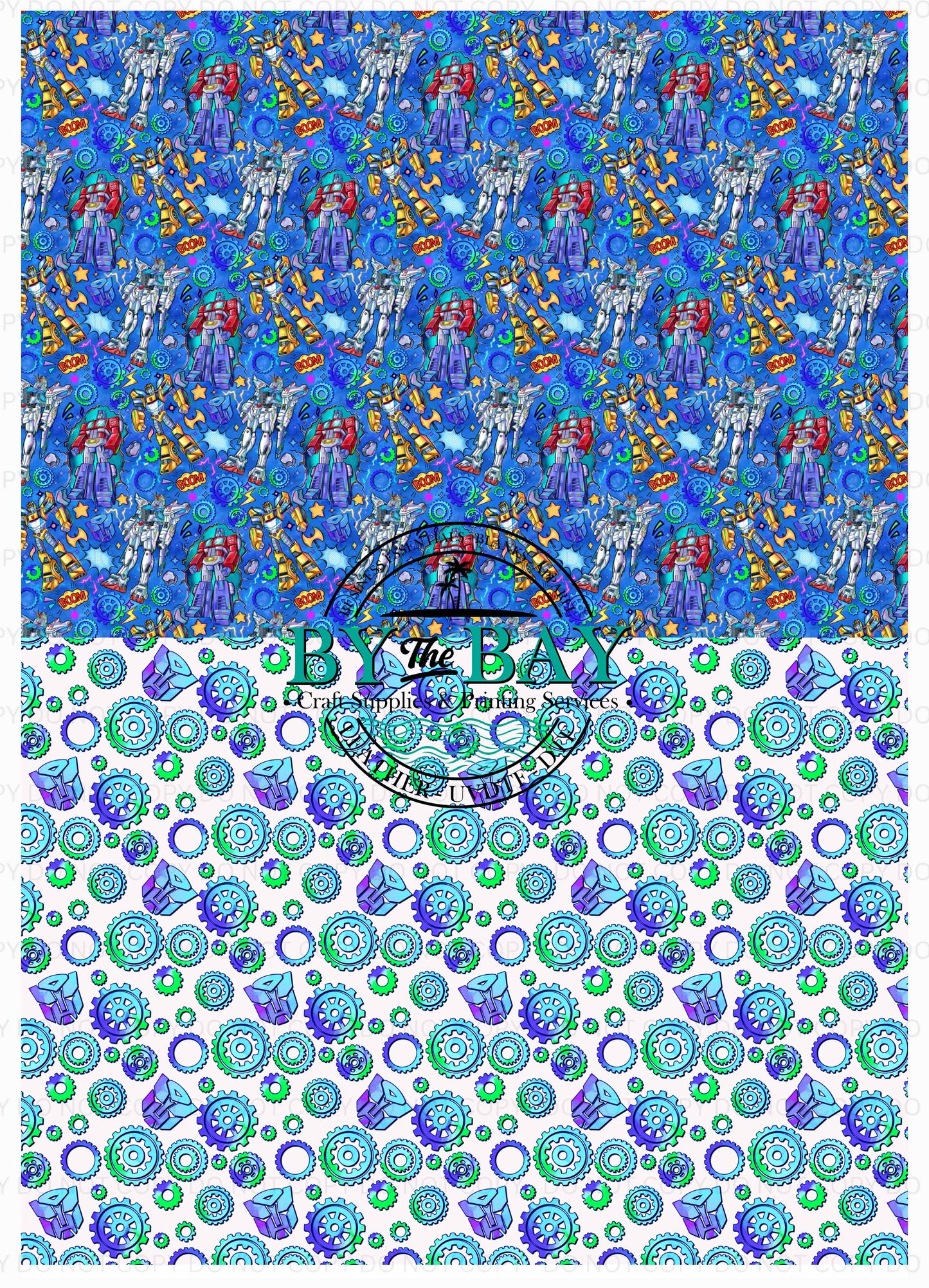 Robots A4 Split Design Sheet