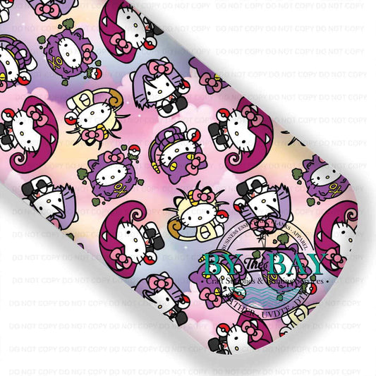 Rocket Cats Pastel Clouds