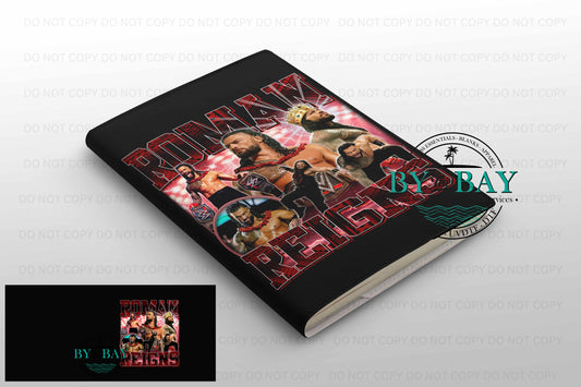 Roman - Ready made notepad Cover (Notepad & Pocket options available)