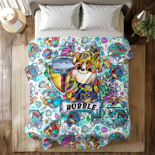 PP Yellow Dog Squish Minky Blankets (Various Sizes)
