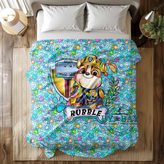 PP Yellow Dog 2 Squish Minky Blankets (Various Sizes)