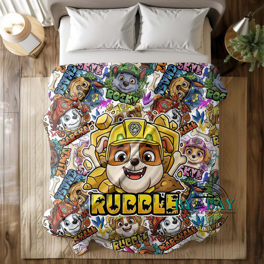 RPup Yellow Squish Minky Blankets (Various Sizes)
