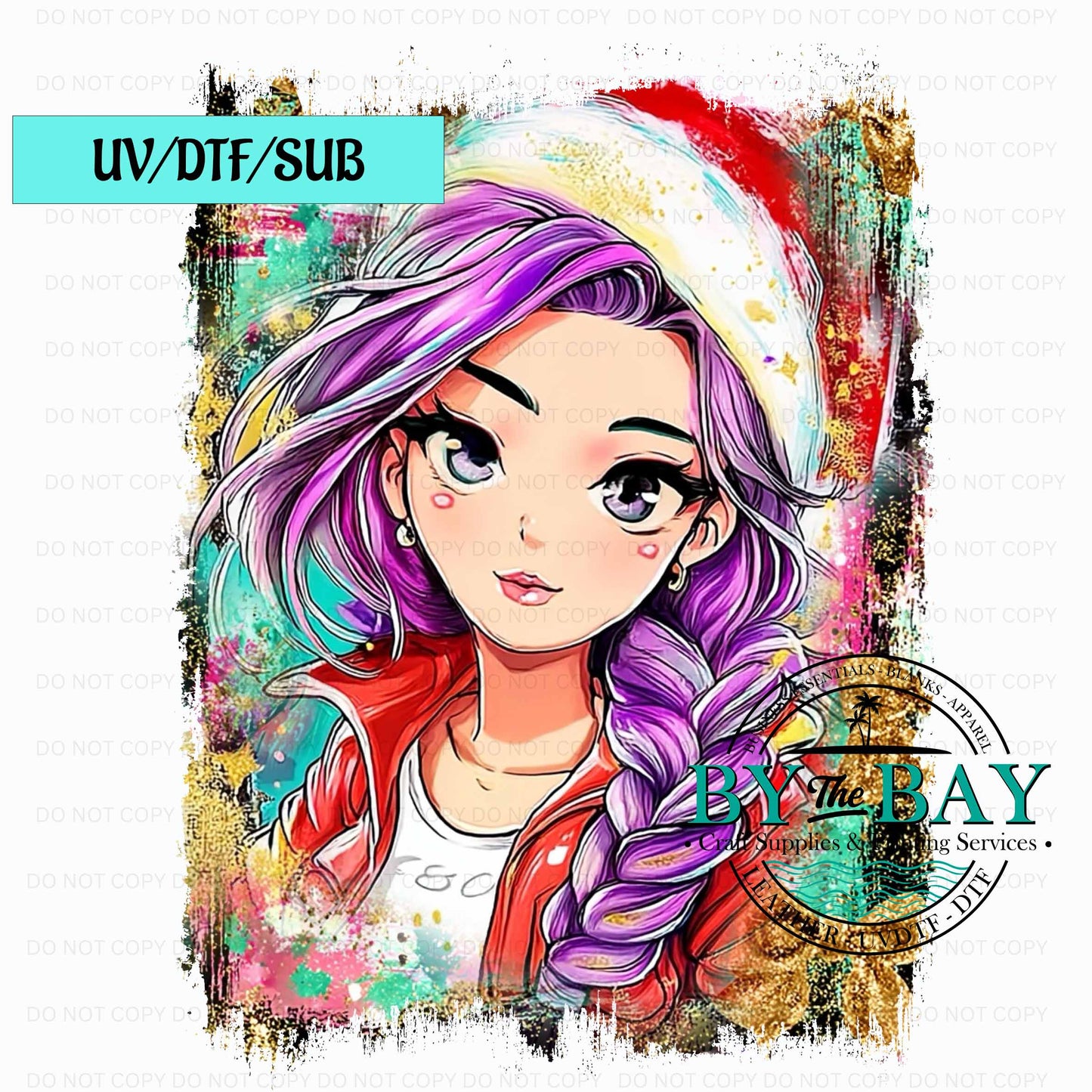 R Hunter Xmas UV/DTF/SUB Print