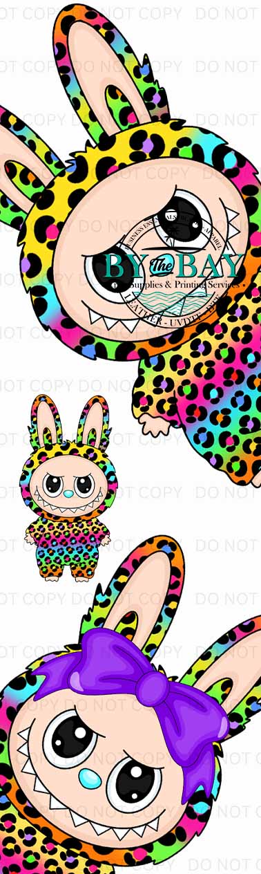 RAINBOW LEOPARD BUBU PEN WRAP