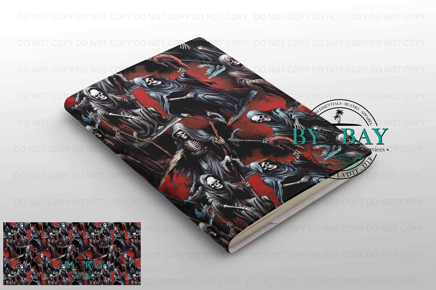 Reaper - Ready made notepad Cover (Notepad & Pocket options available)