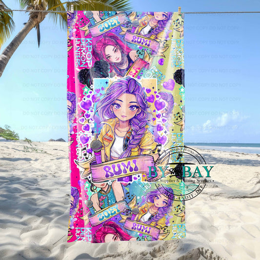 Rumi Beach Towel