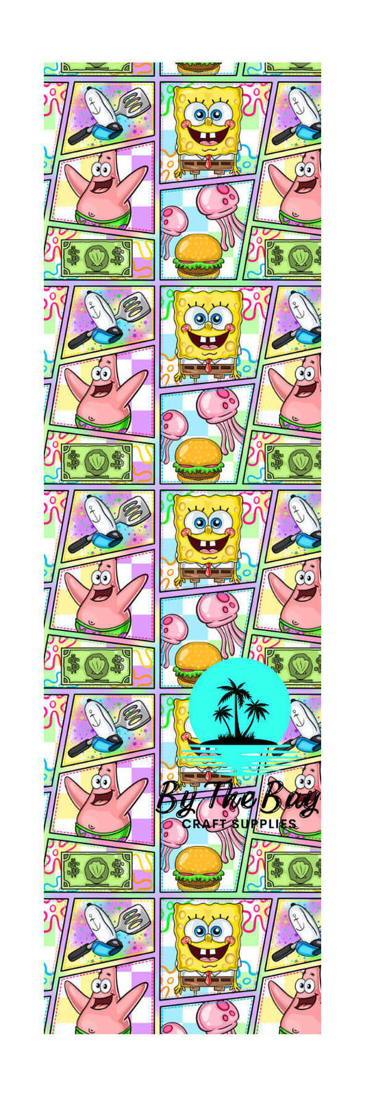 SB burger Bookmark Decal