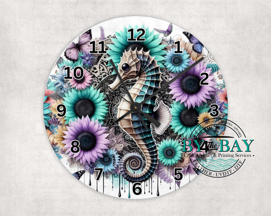 Seahorse Clock