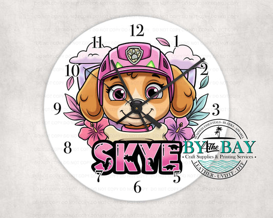 S Pup Clock