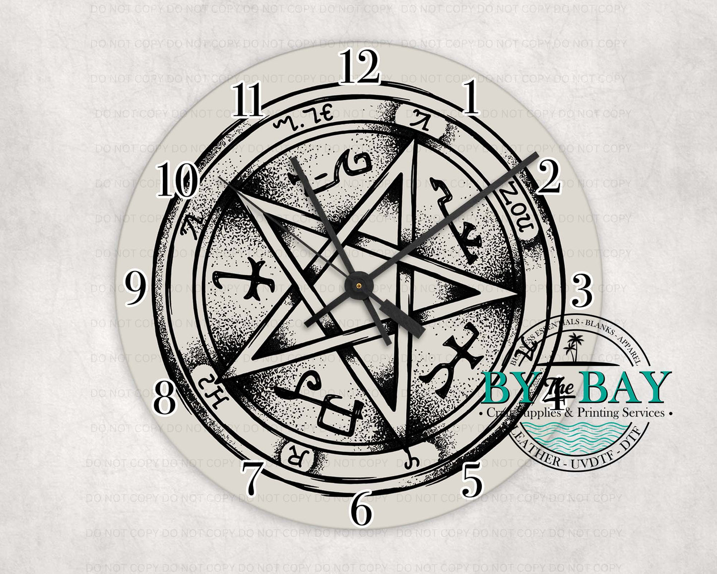 SNatural Beige Clock