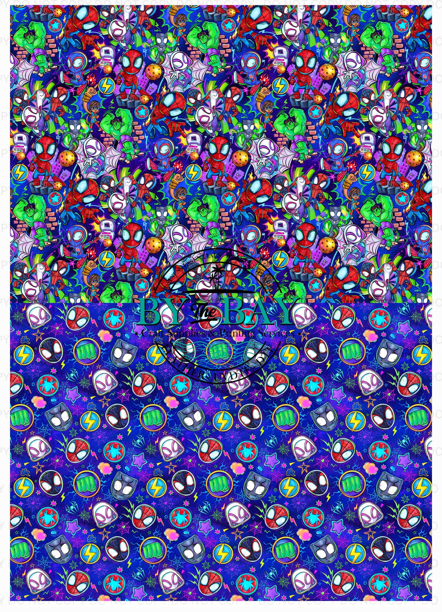 Spider Hero A4 Split Design Sheet