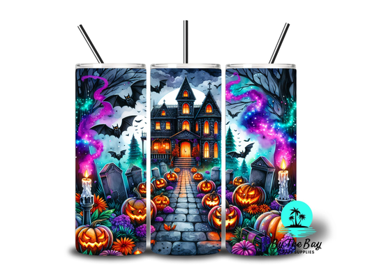 Spooky castle 20oz SUB Print