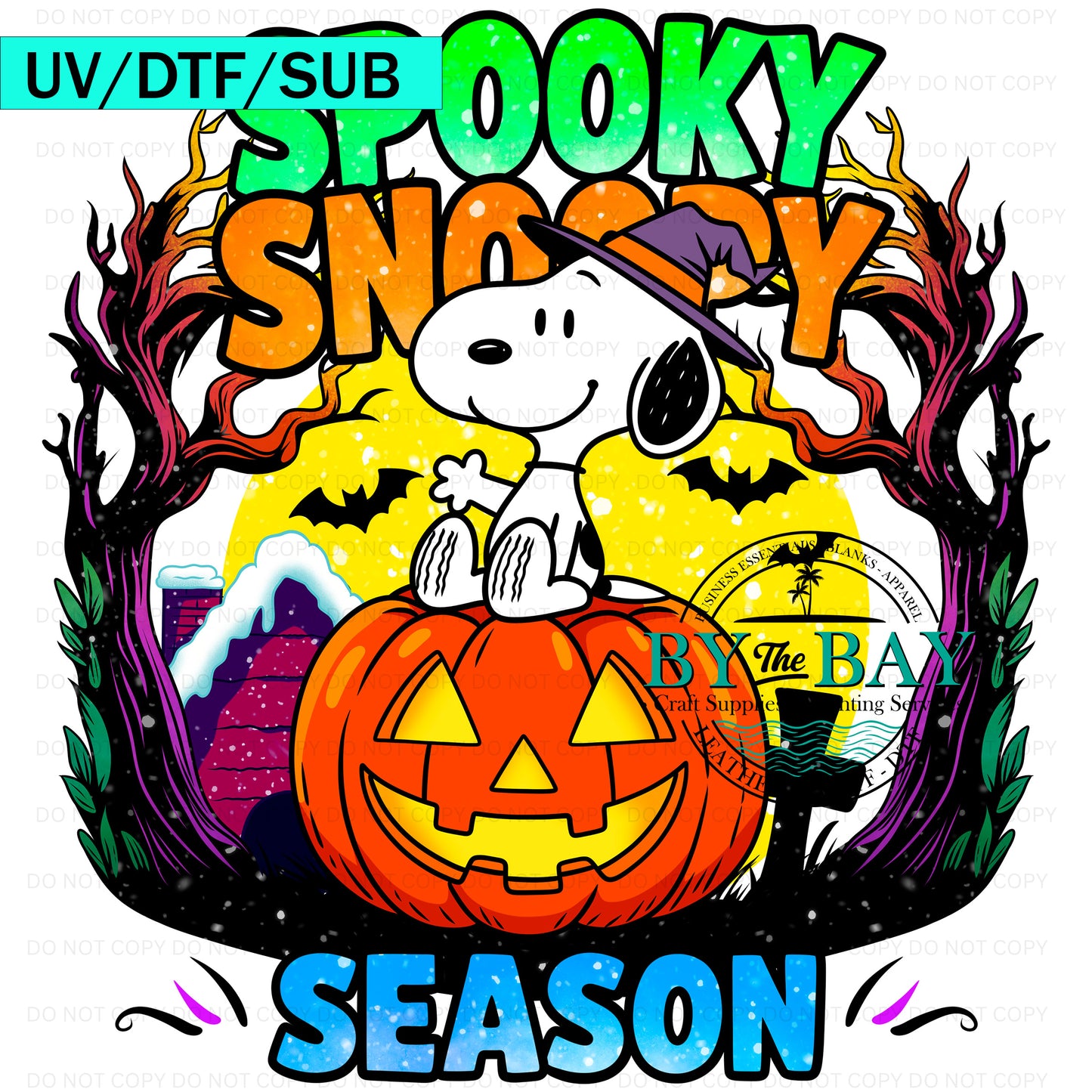Spooky Snoop UV/DTF/SUB Print
