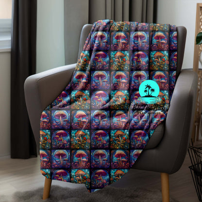 Stained Glass Mushy Blanket