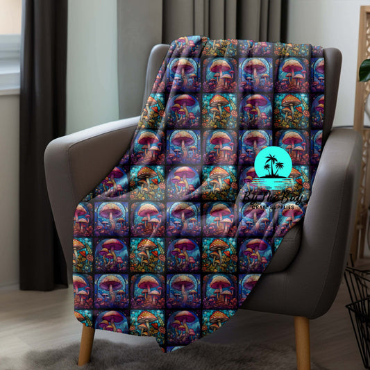 Stained Glass Mushy Blanket