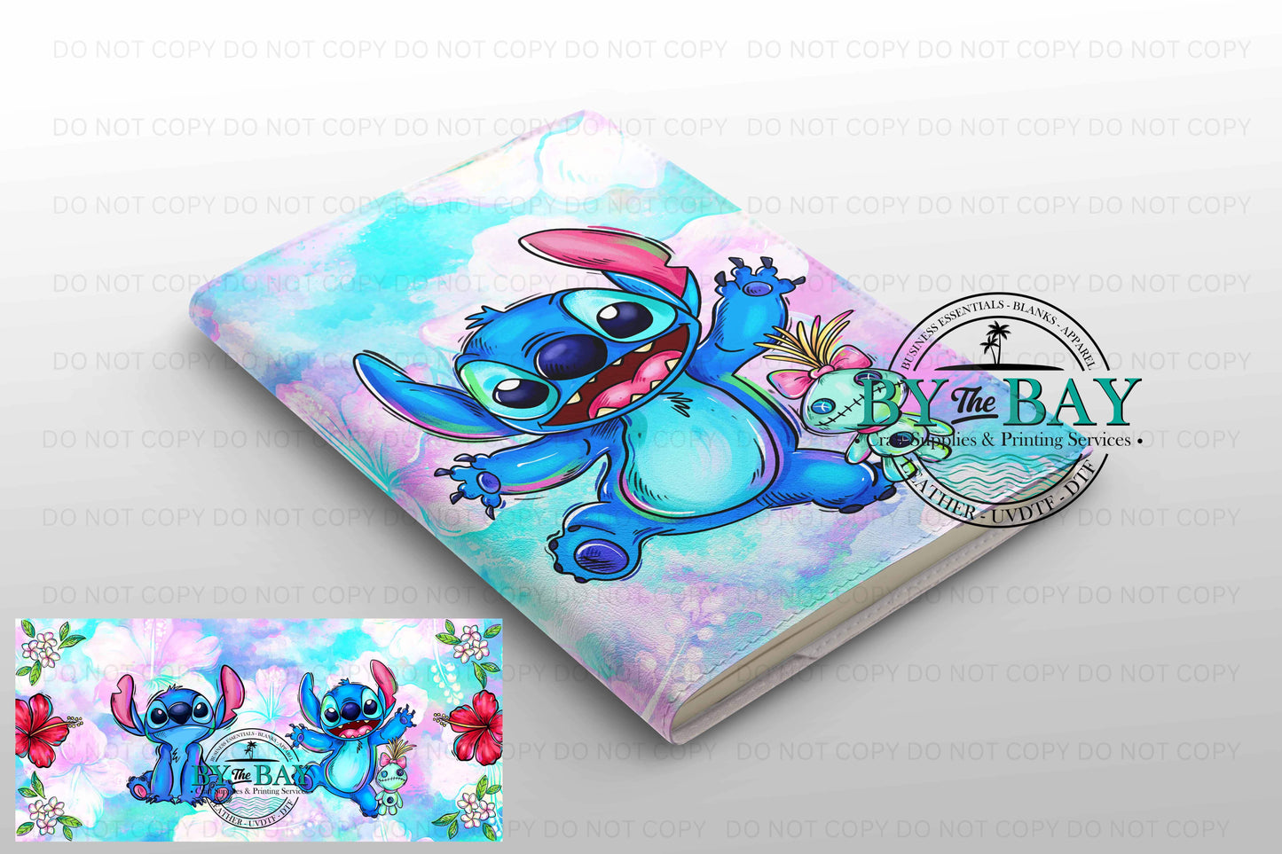 Stitch #1 - Ready made notepad Cover (Notepad & Pocket options available)