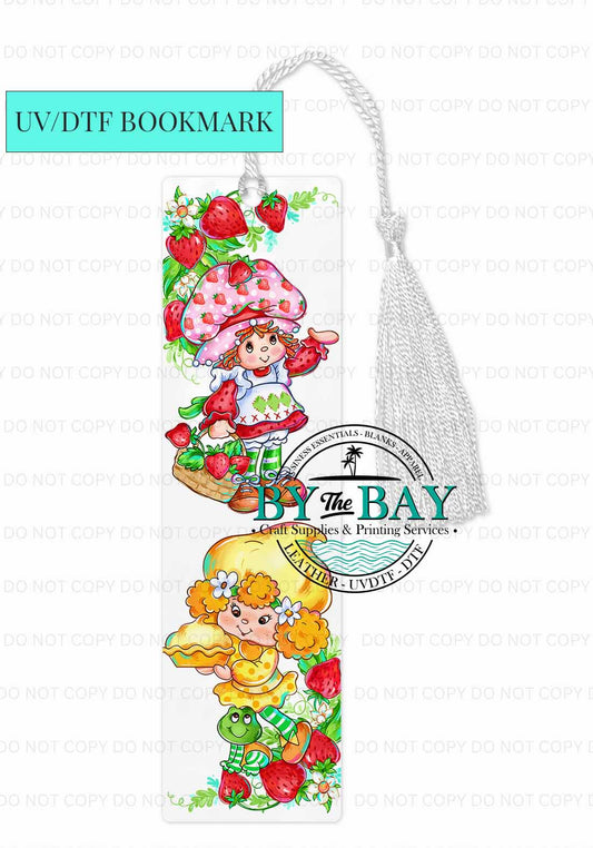 Strawberry 2 UVDTF Bookmark