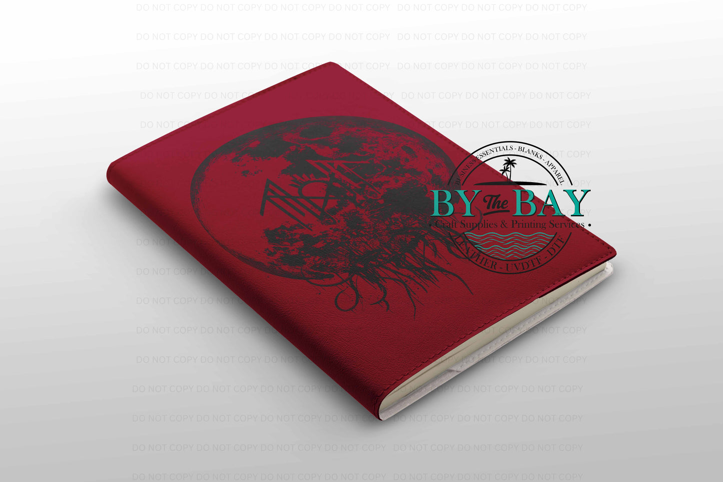 Stoken Red - Ready made notepad Cover (Notepad & Pocket options available)