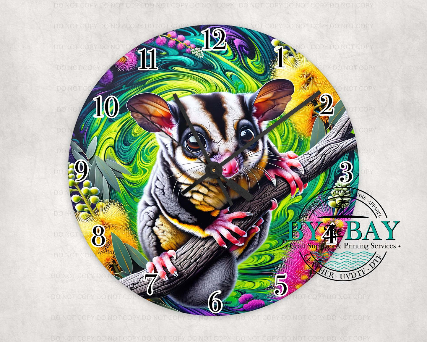 Sugar Glider Clock
