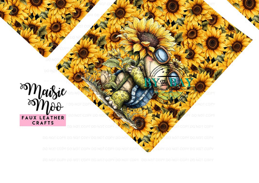 Sunflower Turtle Ipad 11" & 13" & Kindle Sleeve (DIY & Ready made)